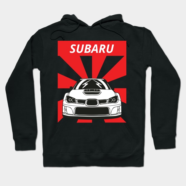 subaru sti Hoodie by artoriaa